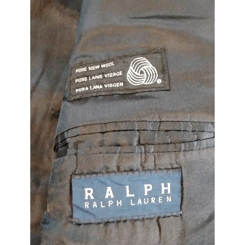 Ralph Lauren Blazer Mens 48T Pure Wool Sport Coat Classic Preppy Minimalist Suit